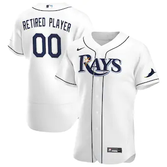 mens nike white tampa bay rays home pick a player retired r
